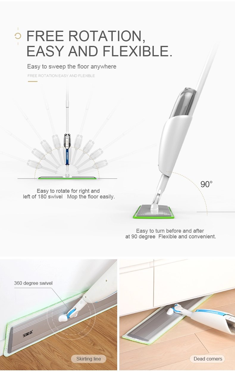 Boomjoy mop flexible joint