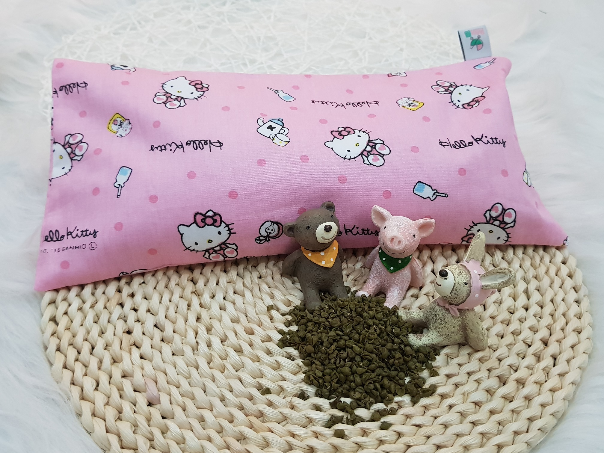 beansprout husk pillow for baby